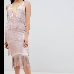 Fringe cocktail dress